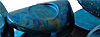 Fish-Skull® Blue Baitfish Head - Small - Medium (0.9 cm)